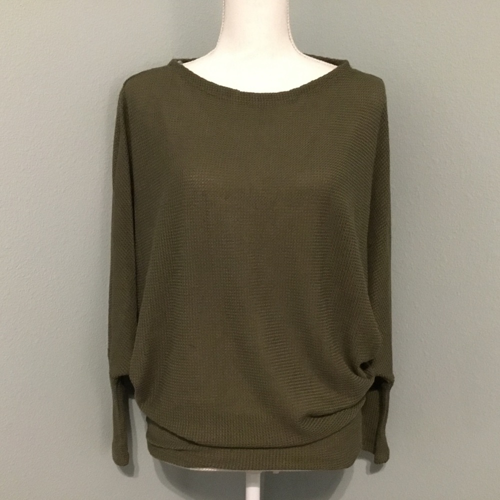 One Shoulder Knit Top - Picture 2 of 4